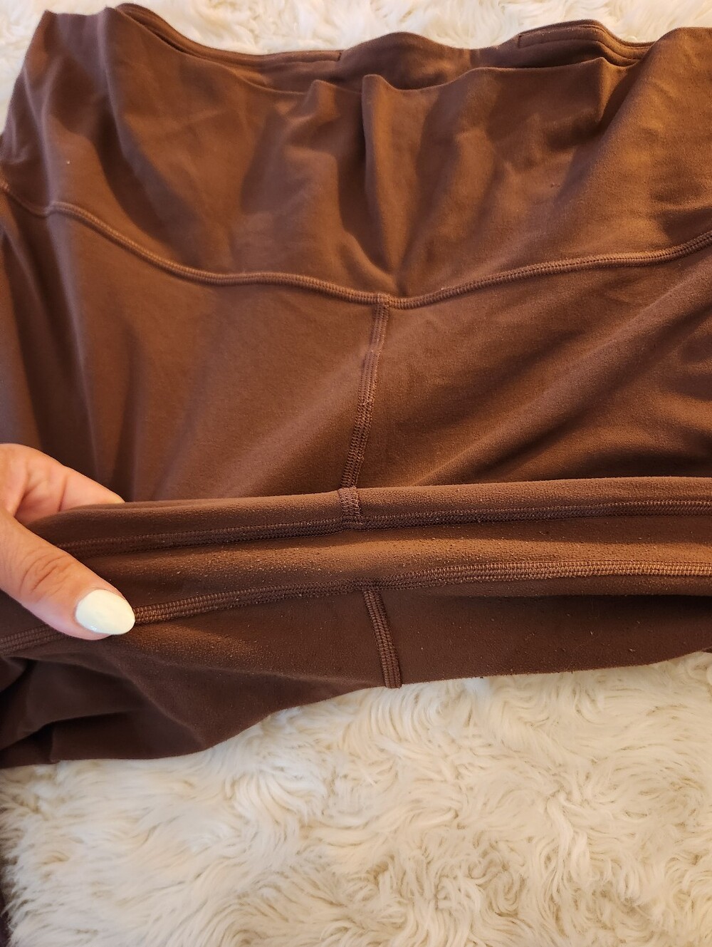 Lululemon Size 18 Plus Size Brown Leggings - Picture 5 of 11